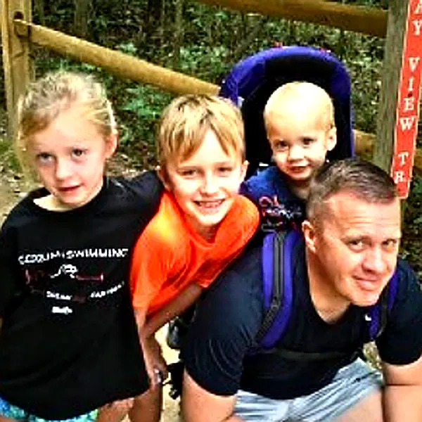John Herwick and family - founder of Mystery Shop Starter